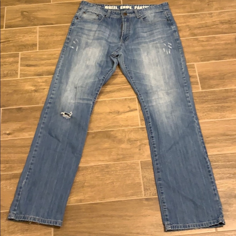 GongShow light denim jeans size 34